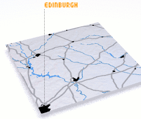 3d view of Edinburgh