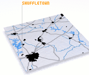 3d view of Shuffletown