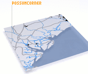 3d view of Possum Corner