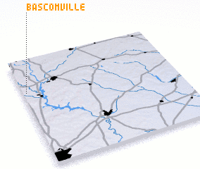 3d view of Bascomville