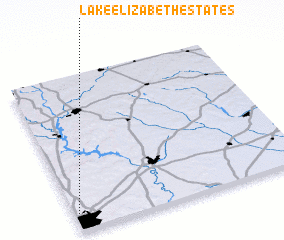 3d view of Lake Elizabeth Estates