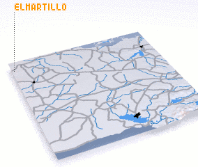 3d view of El Martillo