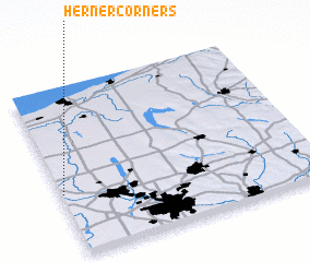 3d view of Herner Corners