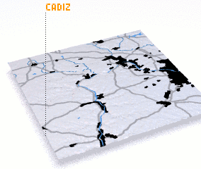 3d view of Cadiz