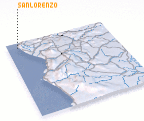 3d view of San Lorenzo