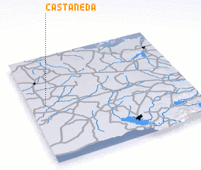 3d view of Castañeda