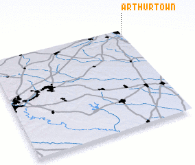 3d view of Arthurtown