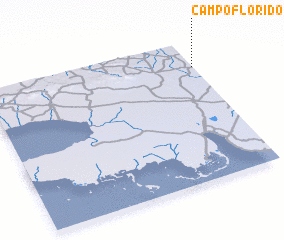 3d view of Campo Florido