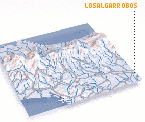 3d view of Los Algarrobos