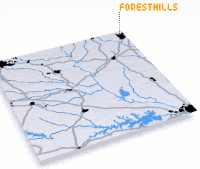 3d view of Forest Hills