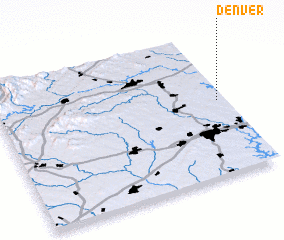 3d view of Denver