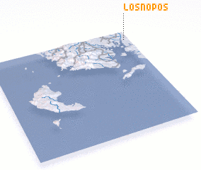 3d view of Los Ñopos