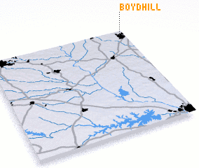 3d view of Boyd Hill