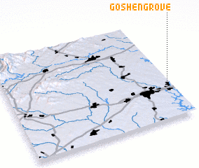 3d view of Goshen Grove