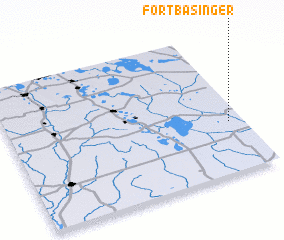 3d view of Fort Basinger