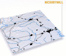 3d view of Hickory Hill