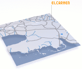 3d view of El Carmen