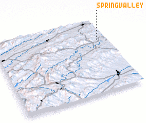 3d view of Spring Valley