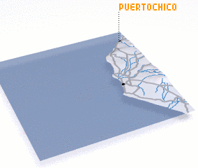 3d view of Puerto Chico