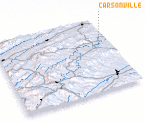 3d view of Carsonville