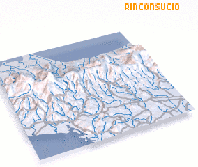 3d view of Rincón Sucio