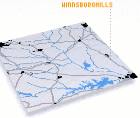 3d view of Winnsboro Mills