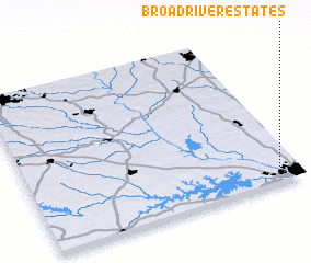 3d view of Broad River Estates