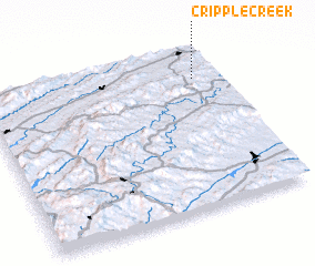 3d view of Cripple Creek