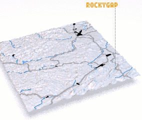 3d view of Rocky Gap