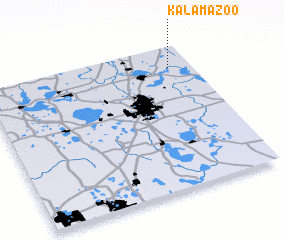 3d view of Kalamazoo