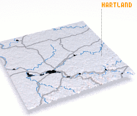 3d view of Hartland