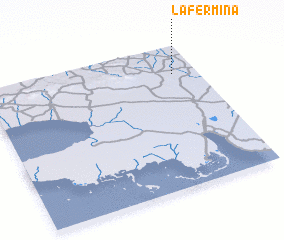 3d view of La Fermina