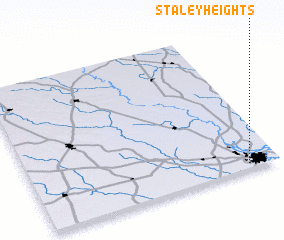 3d view of Staley Heights