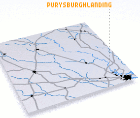 3d view of Purysburgh Landing