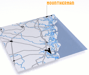 3d view of Mount Herman