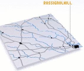 3d view of Rossignol Hill