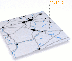 3d view of Palermo