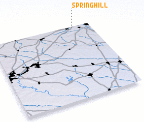 3d view of Spring Hill