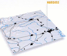 3d view of Hardins