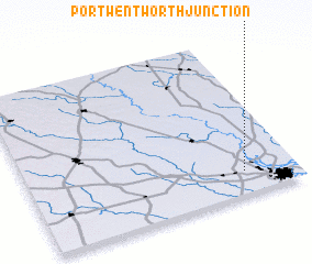 3d view of Port Wentworth Junction