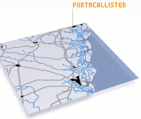 3d view of Fort McAllister