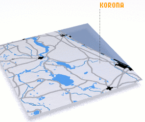 3d view of Korona