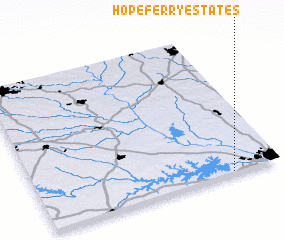 3d view of Hope Ferry Estates