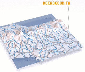 3d view of Boca de Corita