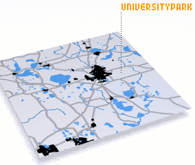 3d view of University Park