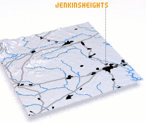 3d view of Jenkins Heights