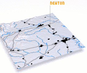 3d view of Newton