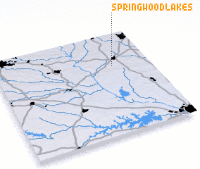 3d view of Springwood Lakes