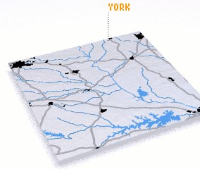 3d view of York