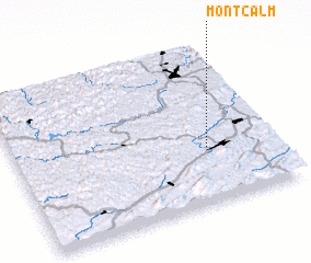 3d view of Montcalm